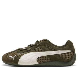 Puma (WMNS) PUMA Speedcat Go Dark Olive Warm White 403589-07