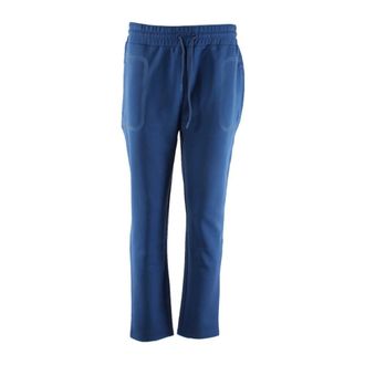 Peuterey Sweatpants, male, Blue, L, Blue Jogging Trousers with Elastane