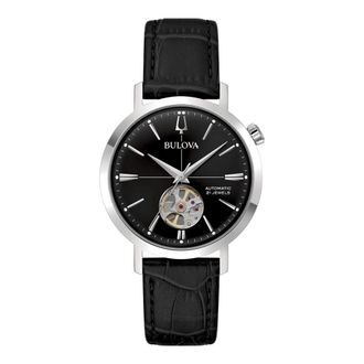 Bulova 96A317 - Aerojet Automatisch 38 mm - Dames - Horloges - Zwart - ONE Size - Accessoires