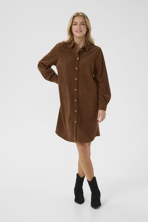 Cream Jurk CRKanna Straight fit brown