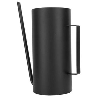 OEM Regadera De Interior Tuserxln, De Acero Inoxidable Con Boquilla Larga, Ideal Para Plantas Con Flores, Jard&iacute;n Y Patio, Color Negro, 1,5 L