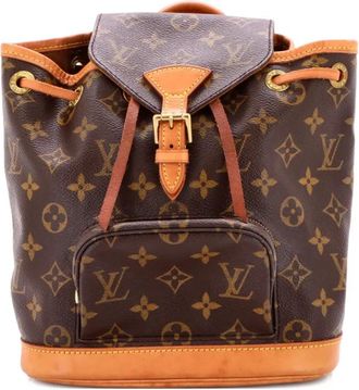 Louis Vuitton Vintage Montsouris Monogram Canvas PM backpack - Bruin
