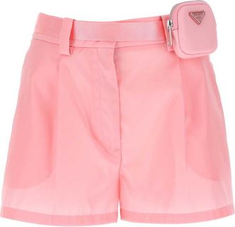 Prada Pink nylon shorts