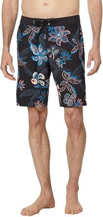 O'Neill Hyperfreak Mysto 20 Board Short Mens Black Drawstring Waist BUU674