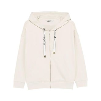 Max Mara Dames, Sweatshirts & Hoodies, Beige, Maat: XS Leer