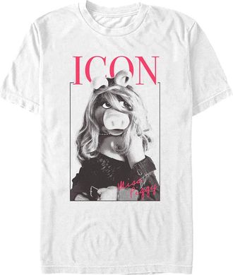 The Muppets Mens The Muppets Miss Piggy Icon Graphic Tee in White at Nordstrom, Size Xxx-Large