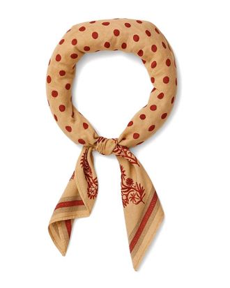 Saachi Saachi Marigold Print Bandana