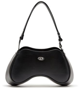 Diesel Black Play Game Controller Leather Bag