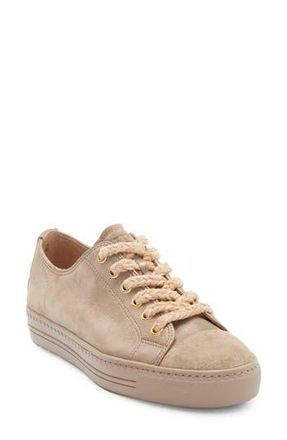 Paul Green Channing Platform Sneaker in Almond Champagne Combo at Nordstrom Rack, Size 5.5Us/ 3Uk