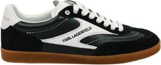 Karl Lagerfeld Kandidate Sneakers - Dames - Sneakers - Zwart - 37 EU - Leer - Schoenen