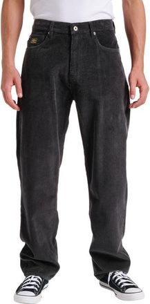 Quiksilver Landers Regular Fit Corduroy 5-Pocket Pants in Phantom at Nordstrom, Size 38