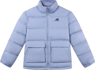 New Balance UNI Active Short Down Jacket Asia Sizing Blue 5PC44683-LBL