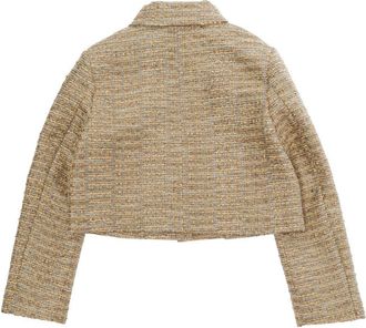 N&deg;21 Girls Metallic Tech Jacket Polyester Blazers