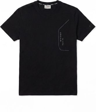 Freddy T-Shirt Regular in Cotone da Uomo con Grafiche Gommate
