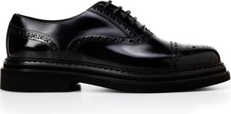 Dolce & Gabbana Zwarte Sneakers met Pinaforemetal Breedte - Heren - Nette schoenen - Zwart - 40 EU - Schoenen