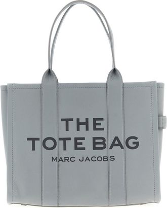 Marc Jacobs Grey The Leather Large Tote