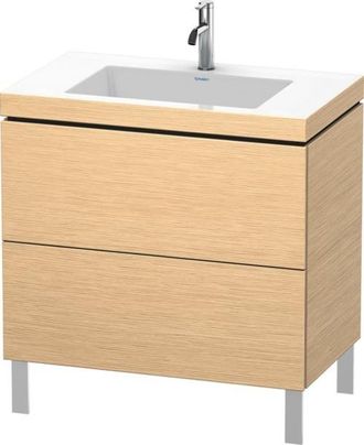 Duravit Lavabo Para Muebles Duravit L-cube C-bonded Con Base De Pie