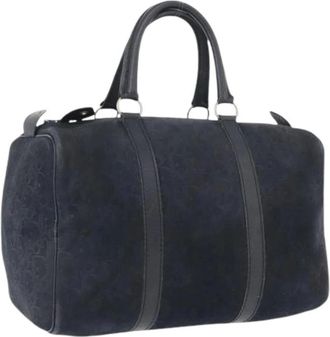 Dior Pre-owned Weekend Bags, female, Blue, Size: ONE SIZE Pre-owned Vintage Boston Bag