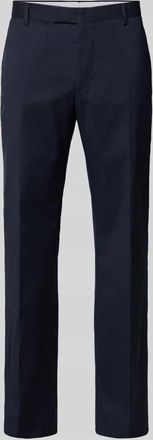 Windsor Anzughose mit B&uuml;gelfalten Modell Bene in Marine, Gr&ouml;&szlig;e 106