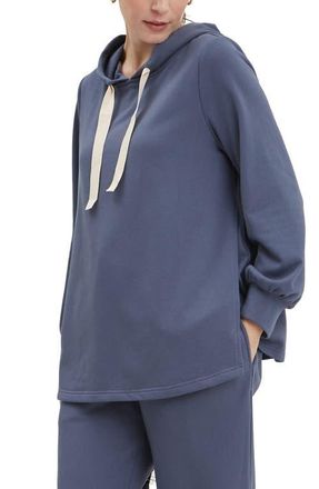 Nom Maternity Crosby Maternity & Nursing Hoodie in Slate at Nordstrom, Size X-Small