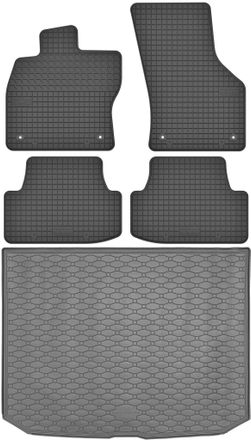 OEM Juego De Alfombrillas De Goma Para Coche Y Maletero Para Audi A3 Iii Sportback (2013-2020)