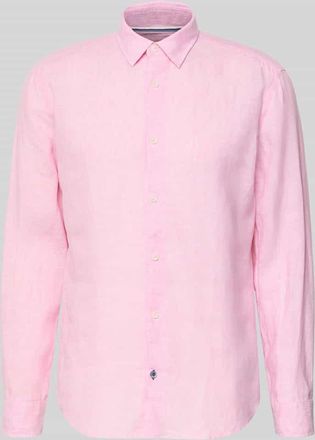 Olymp Level 5 Casual Fit Freizeithemd aus Leinen in Hellrosa, Gr&ouml;&szlig;e XL