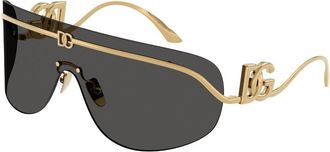 Dolce & Gabbana DG2320 02/87 Womens Sunglasses Gold Size 140