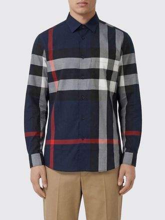 Burberry Camicia Burberry in cotone con motivo check