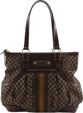 Celine Pre-owned Vintage Tote Bag - Dames - Vintage Handtas - Bruin - ONE Size - Leer - Vintage