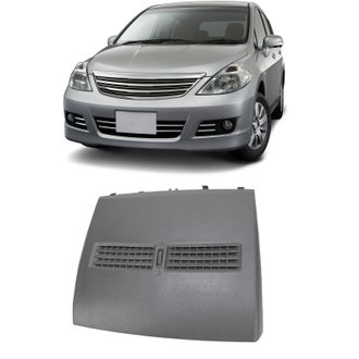 OEM Embellecedor De La Rejilla De Ventilaci&oacute;n Central Del Salpicadero Para Nissan Tiida / Versa / Latio C11 (2004-2012) - Beige