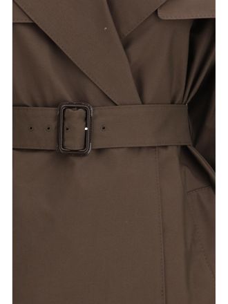 Max Mara The Cube Trench Coat - Brown