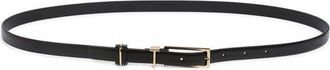 Tom Ford Smooth Leather Belt in Black at Nordstrom, Size 100