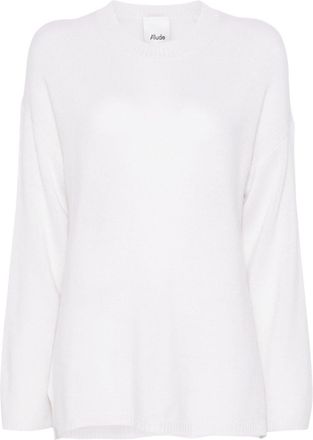 Allude cashmere crew-neck sweater - women - Cashmere - S - White