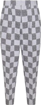 Kenzo Pantaloni a quadri - Grigio