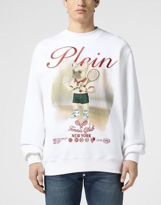 Philipp Plein Sweatshirt New York Tennis Men in Offwhite at Nordstrom, Size Xxx-Large