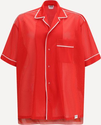 Moschino Camicia in rete tecnica con stampa 22 Man XL