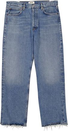 A Gold E Fran Low Slung Straight Jeans, Size 29