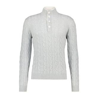 Gran Sasso Maglioni a collo alto - - Knitwear - Uomo - Grigio - 3XL