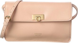 Ferragamo Harley Leather Shoulder Bag