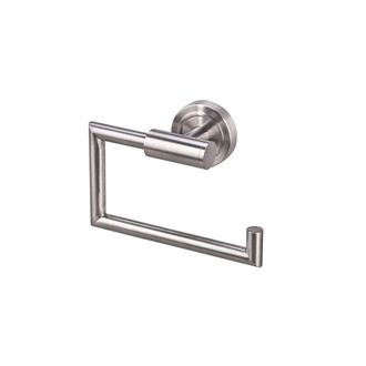 tomasucci Basic wall-mounted toilet paper holder, satin finish