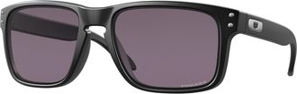 Oakley OO9102 Sunglasses Bundle: OO 9102 HOLBROOK 9102E8 Holbrook Matte Black Prizm Gre and Small Blue leash Accessory kit