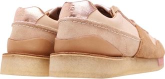 Clarks Womens Originals Sneaker Beige Suede