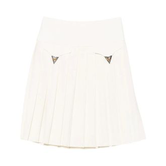 Versace Dames, Rokken, Wit, Maat: S