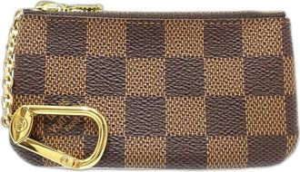 Louis Vuitton Damier Canvas Ebene Canvas Coin Purse/Coin Case (Pre-Owned)