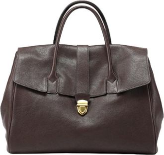 Generic Large Tote Bag for Women With Pockets Handbag PU Leather Solid Color Top-handle Bag Purse for Travel Shopping (Coffee)