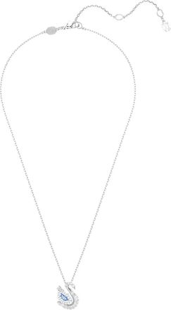 Swarovski Collana Swan con cristalli - Argento