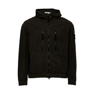 Stone Island Jassen, Heren, Bruin, XL, Light Jassen