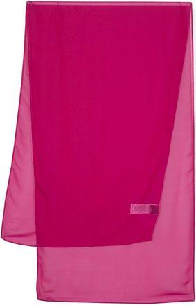 Pinko sheer rectangle-shape scarf - women - Polyester - One Size - Purple