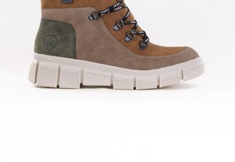 Rieker Womens Warmlined Boot In Brown