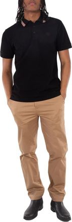 Burberry Icon Stripe Cotton Short Sleeve Polo Shirt, Size XX-Small